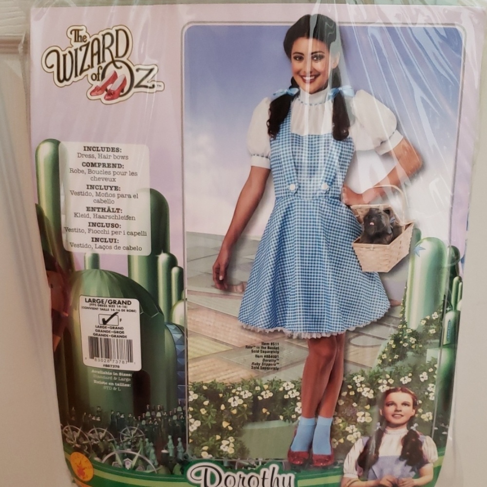 Rubie's Women's Wizard of Oz Dorothy Costume L